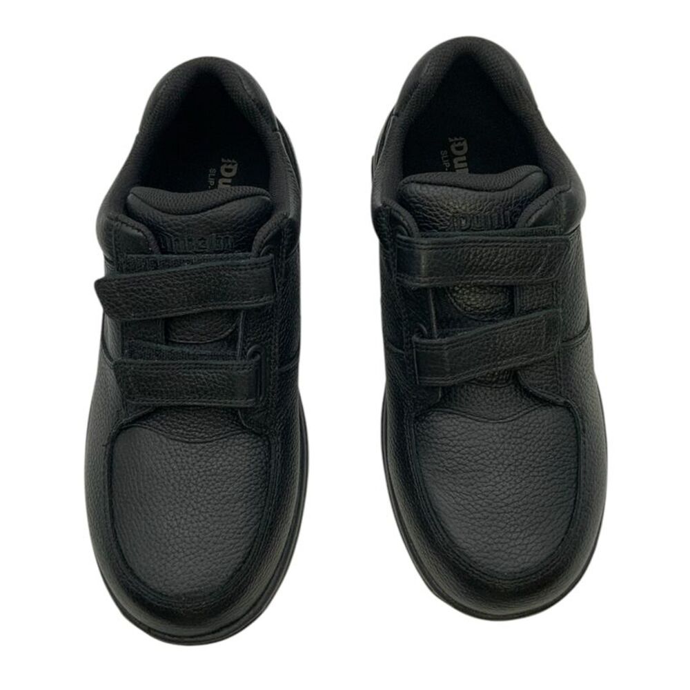 Dunham Winslow Two-Strap Oxford Sneaker Black Leather US Men's 6E - Picture 5 of 7